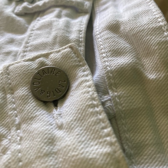 🇫🇷 Zadig & Voltaire Jean Miniskirt - Picture 4 of 7